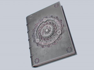 Necronomicon book 3D Model