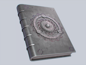 Necronomicon book 3D Model