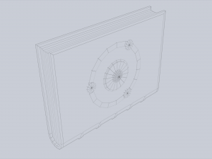 Necronomicon book 3D Model
