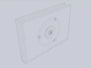 Necronomicon book 3D Model