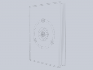 Necronomicon book 3D Model