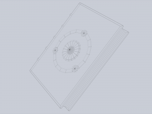 Necronomicon book 3D Model