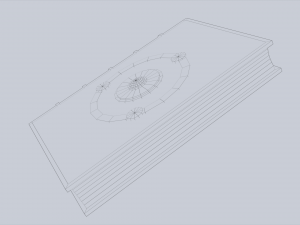 Necronomicon book 3D Model
