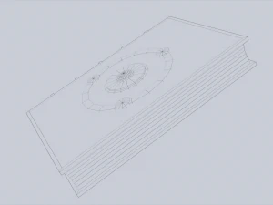 Necronomicon book 3D Model