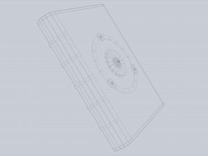 Necronomicon book 3D Model