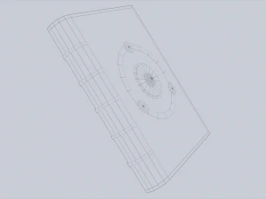 Necronomicon book 3D Model