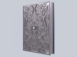Necronomicon book 3D 모델