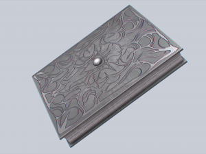 Necronomicon book 3D 모델