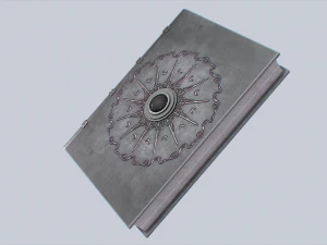 Książka Necronomicon Model 3D