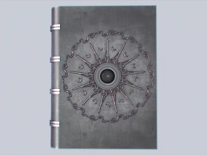 Libro Necronomicon Modello 3D