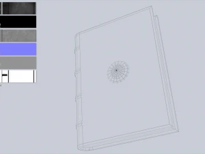 Libro Necronomicon Modello 3D