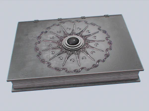 Libro Necronomicon Modello 3D