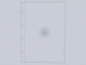 Libro Necronomicon Modello 3D