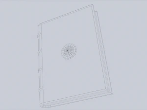 Libro Necronomicon Modello 3D