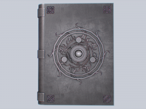 Necronomicon book 3D Model