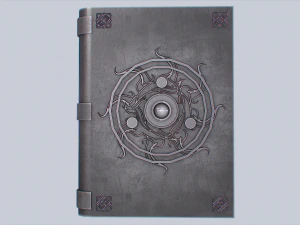 Necronomicon book 3D Model