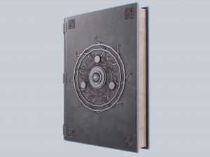 Necronomicon book 3D Model