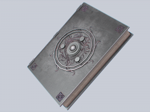 Necronomicon book 3D Model