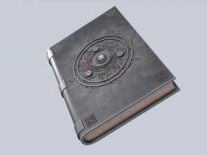 Necronomicon book 3D Model