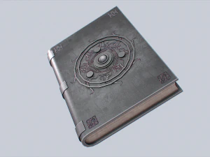 Necronomicon book 3D Model