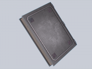 Necronomicon book 3D Model