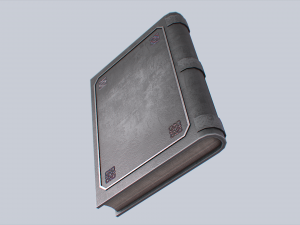 Necronomicon book 3D Model