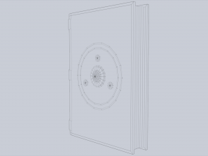 Necronomicon book 3D Model