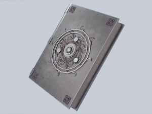 Necronomicon book collection 3D Model