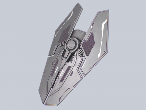 Sci fi shield 3D Model