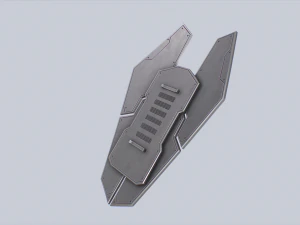 Sci fi shield 3D Model