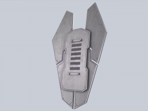 Sci fi shield 3D Model