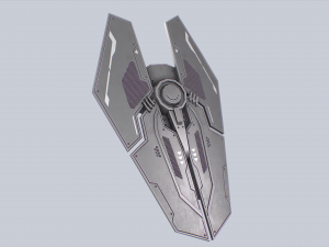 Sci fi shield 3D Model