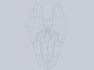 Sci fi shield 3D Model