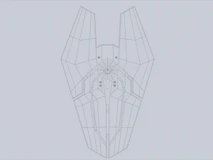 Sci fi shield 3D Model