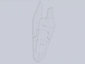 Sci fi shield 3D Model