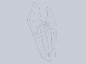 Sci fi shield 3D Model