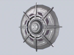 SF シールド 3Dモデル