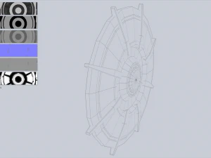 SF シールド 3Dモデル