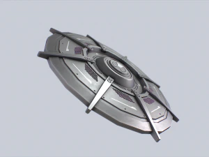 SF シールド 3Dモデル