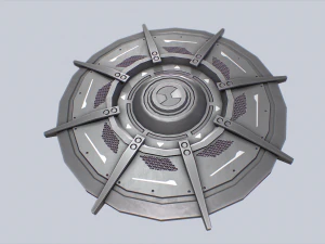 SF シールド 3Dモデル