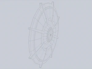 SF シールド 3Dモデル