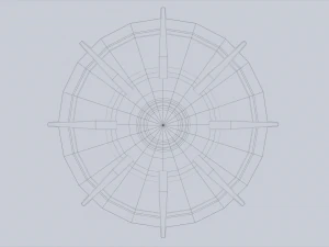 SF シールド 3Dモデル