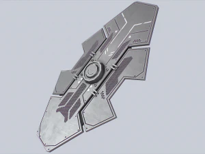 SF シールド 3Dモデル