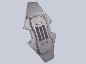 SF シールド 3Dモデル