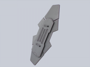 Sci fi shield 3D Model