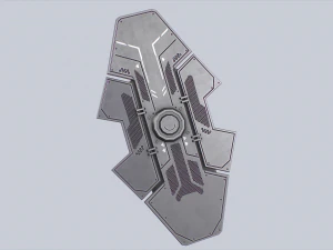 SF シールド 3Dモデル