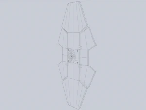 SF シールド 3Dモデル