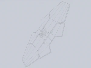 SF シールド 3Dモデル