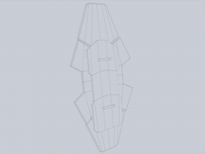 Sci fi shield 3D Model