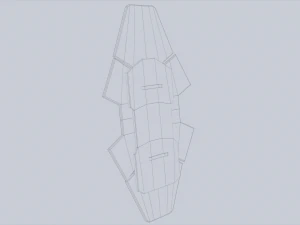 SF シールド 3Dモデル